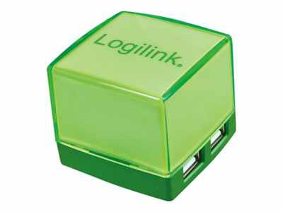 Logilink Cube Usb 2 0 Hub 4 Port Illuminated Ua0121